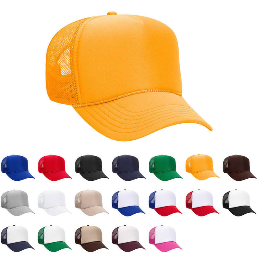 Blank Trucker Hats